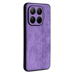AZNS For Xiaomi 15T Pro Case Protective PU Leather Covered TPU Phone Shell