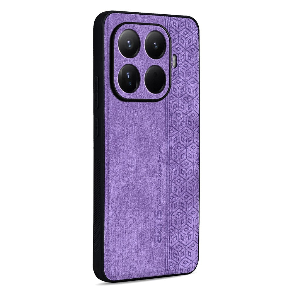 AZNS För Xiaomi 15T Pro Skal Skyddande PU Läder TPU mobilskal