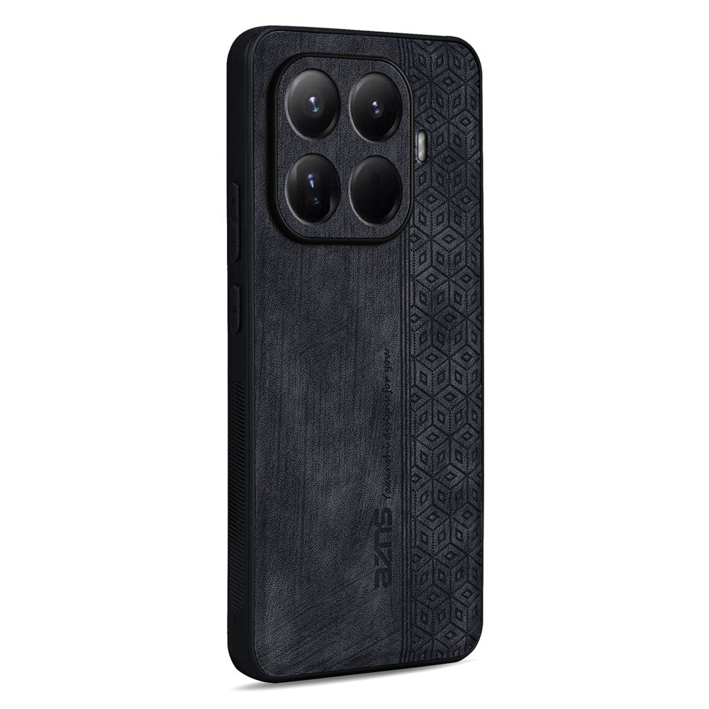 AZNS For Xiaomi 15T Pro Case Protective PU Leather Covered TPU Phone Shell