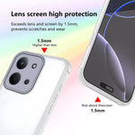 For Xiaomi Redmi 15C 4G (Global) (171mm) / Poco C85 4G (171mm) Case Reinforced Corner Shockproof TPU + Acrylic Phone Cover