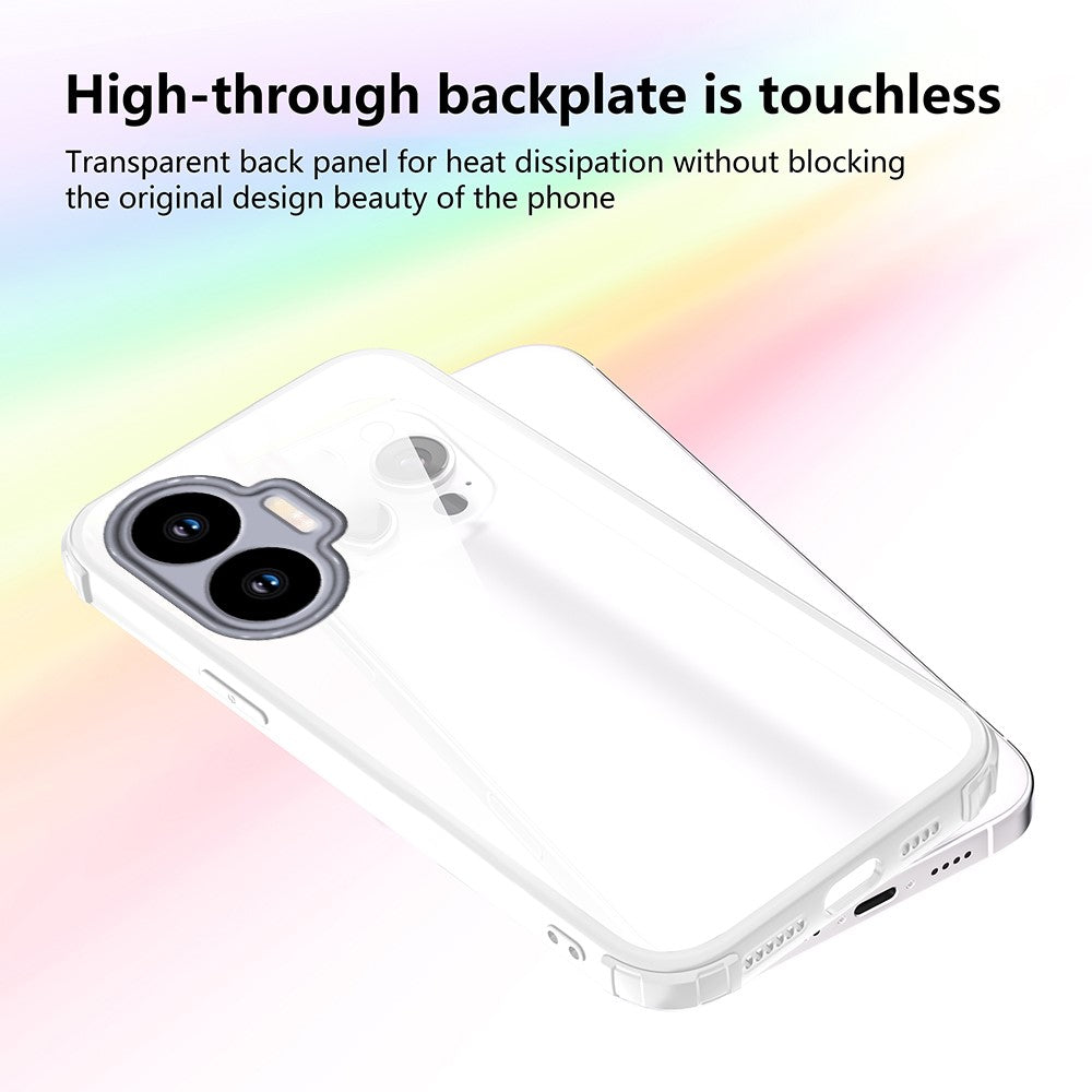 For Xiaomi Redmi Turbo 4 Pro 5G / Poco F7 5G Case Reinforced Corner Shockproof TPU + Acrylic Phone Cover
