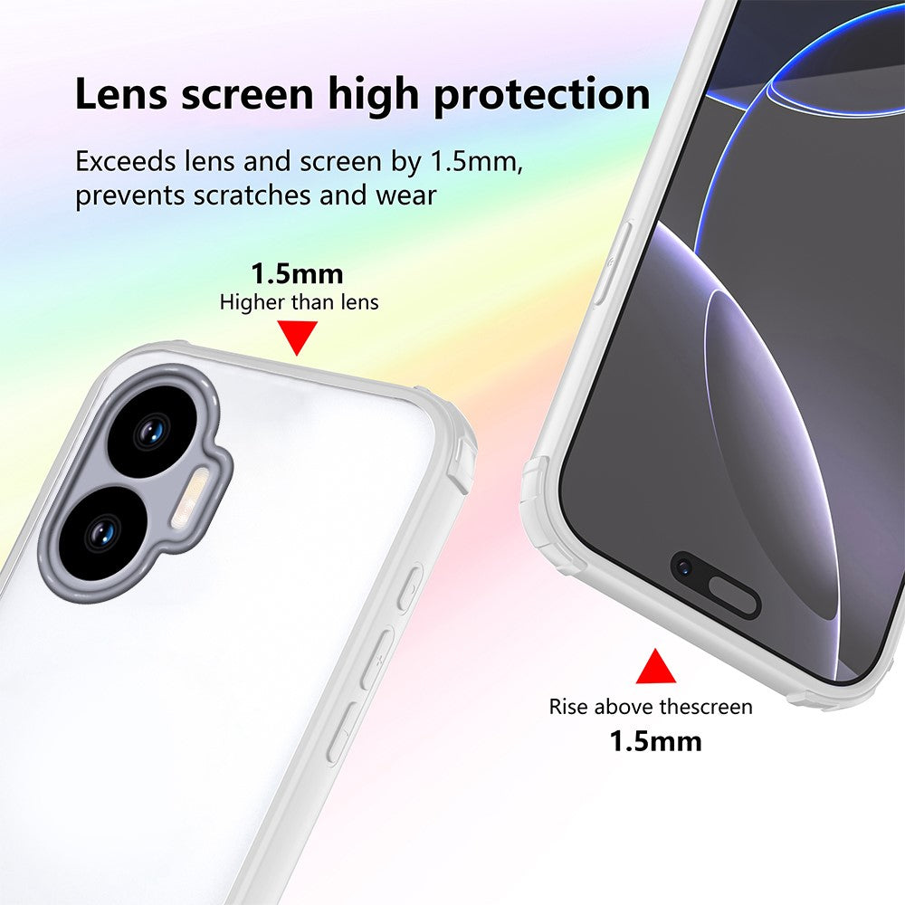 For Xiaomi Redmi Turbo 4 Pro 5G / Poco F7 5G Case Reinforced Corner Shockproof TPU + Acrylic Phone Cover