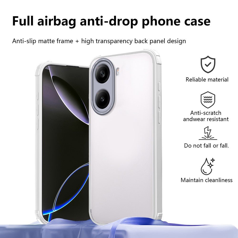For Xiaomi Redmi Turbo 4 5G / Poco X7 Pro 5G Case Reinforced Corner Shockproof TPU + Acrylic Phone Cover