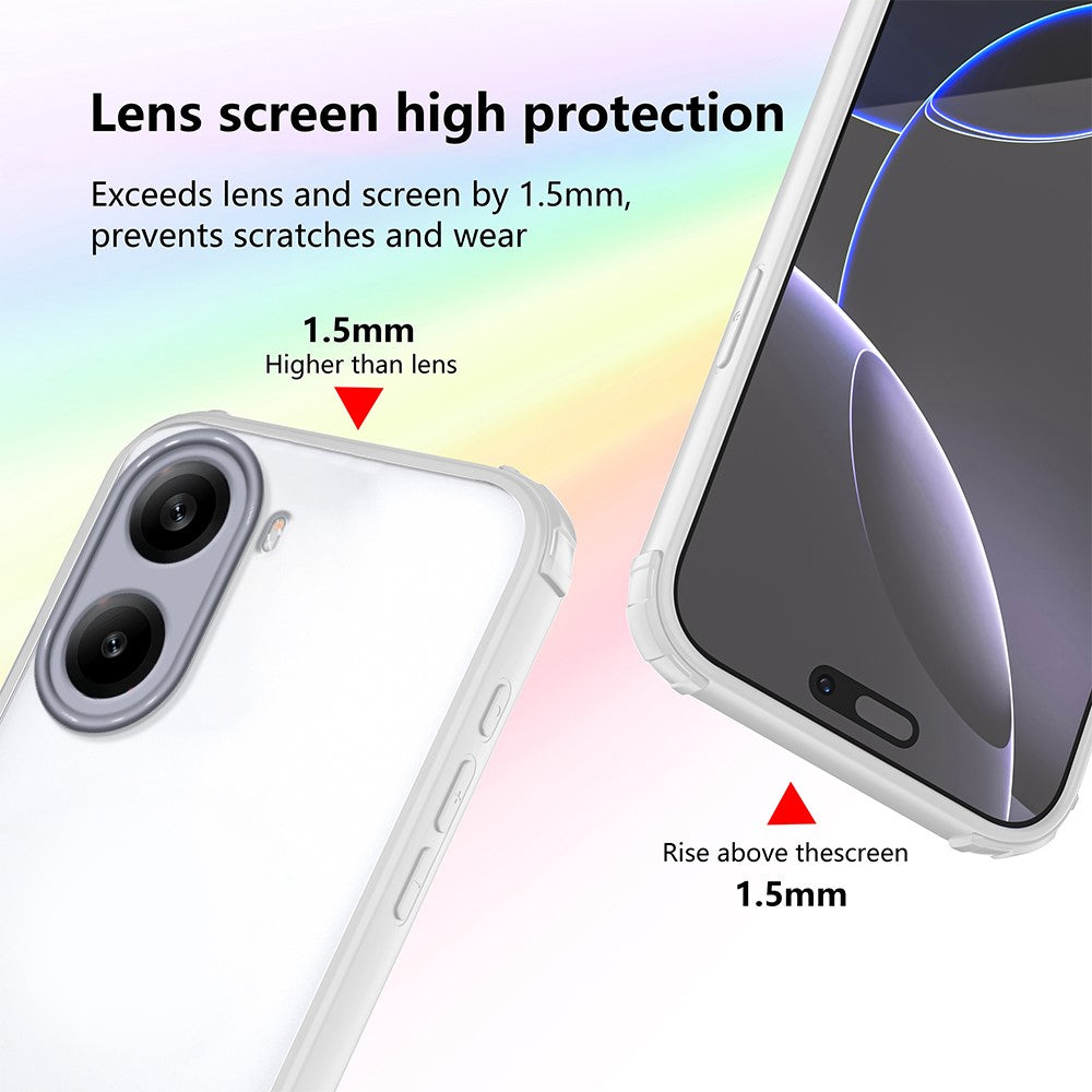 For Xiaomi Redmi Turbo 4 5G / Poco X7 Pro 5G Case Reinforced Corner Shockproof TPU + Acrylic Phone Cover