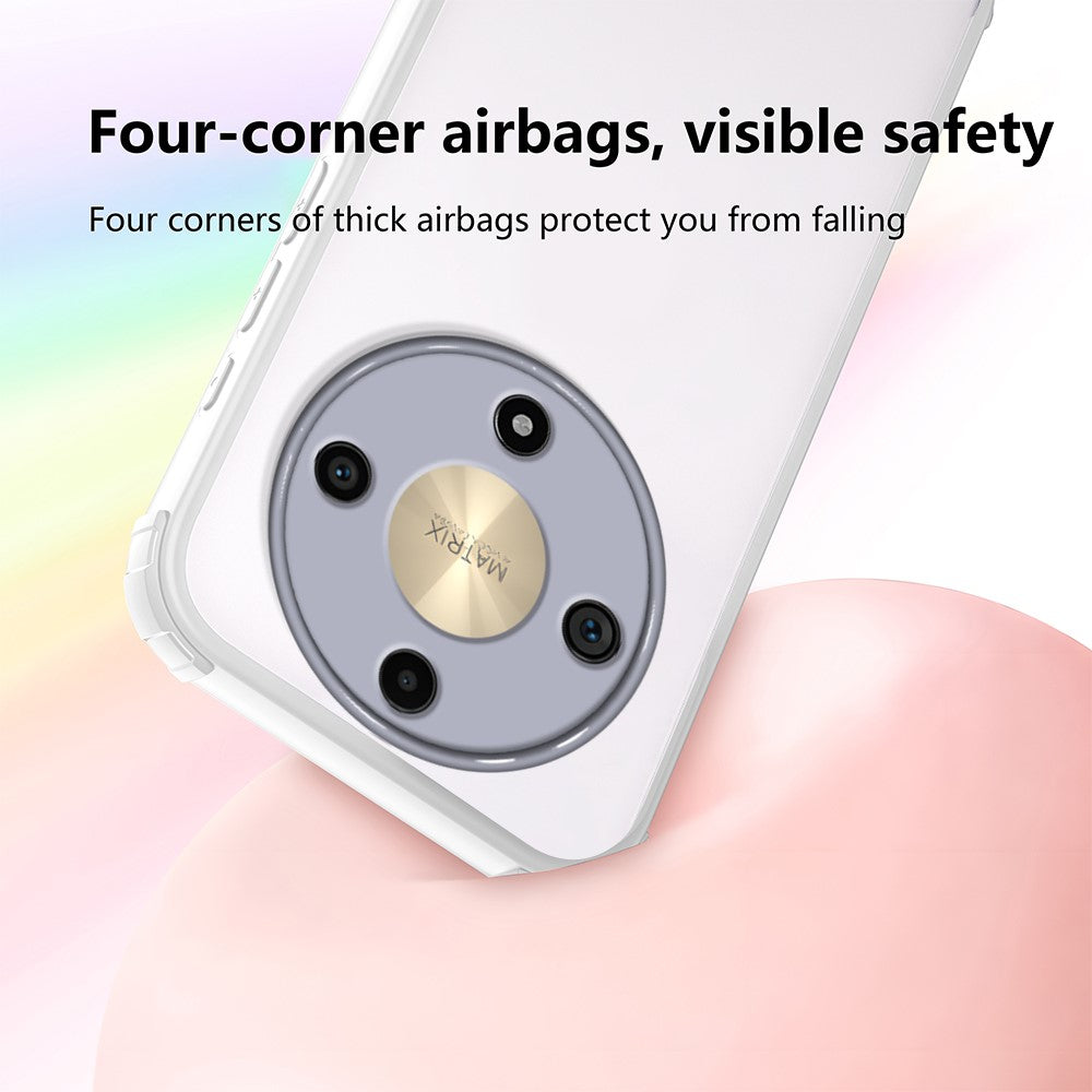 For Honor Magic8 Lite 5G / X9d 5G / X70 5G Case Reinforced Corner Shockproof TPU + Acrylic Phone Cover