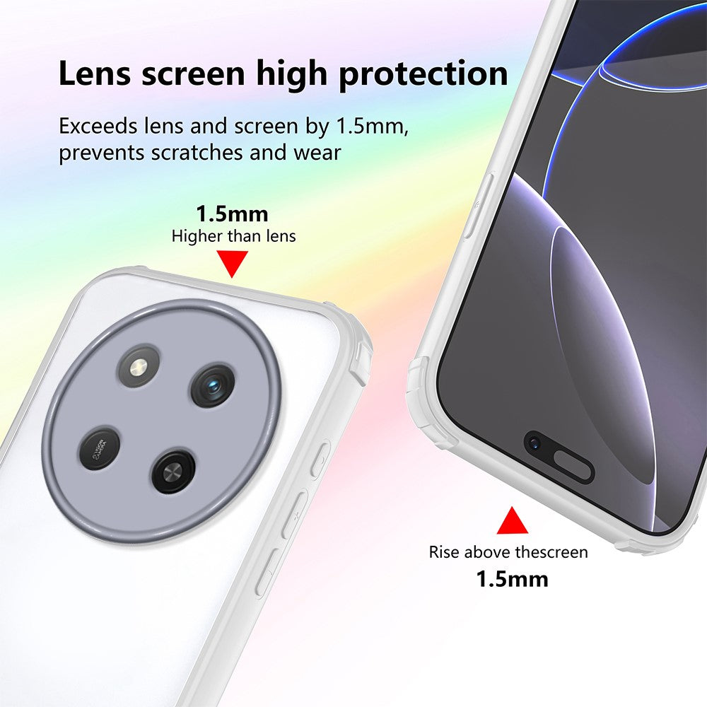 Phone Case For Honor X9c 5G / X60 Pro 5G / Magic7 Lite 5G Reinforced Corner Shockproof TPU + Acrylic Cover