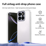 For Honor X7d 4G / 400 Smart 5G Cover Forstærket Hjørne Stødsikker TPU + Akryl Telefoncover