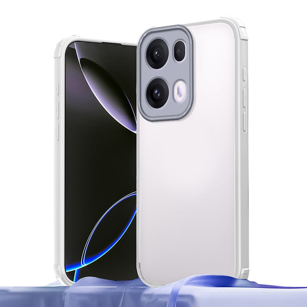 For Oppo Reno13 5G (Global) Case Reinforced Corner Shockproof TPU + Acrylic Phone Cover