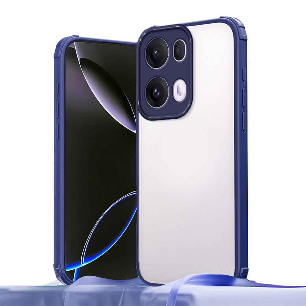 For Oppo Reno13 5G (Global) Case Reinforced Corner Shockproof TPU + Acrylic Phone Cover