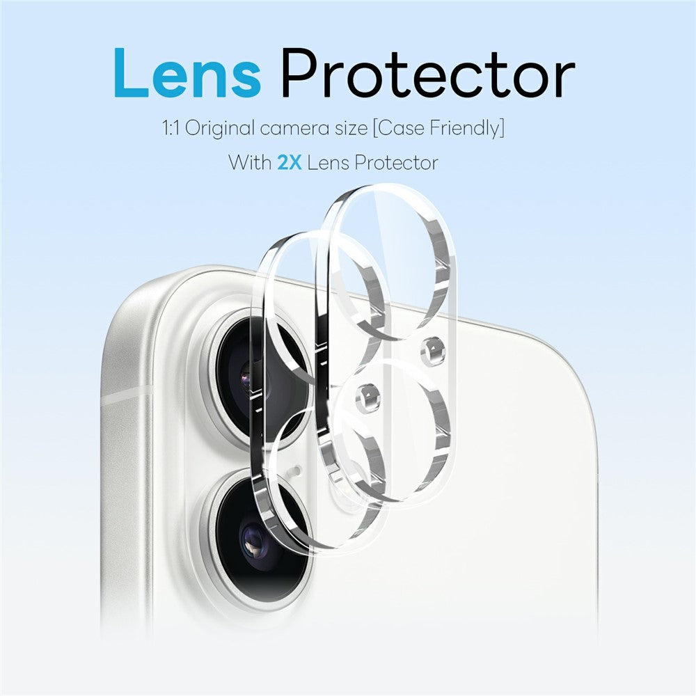 NORTHJO 5 in 1 Set for iPhone 17 Magnetic Case PC + TPU Phone Cover with 2 Front Screen Protectors + 2 Lens Films