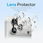 NORTHJO 5 in 1 Set for iPhone 17 Pro Max Magnetic Case PC + TPU Phone Cover with 2 Front Screen Protector + 2 Lens Film
