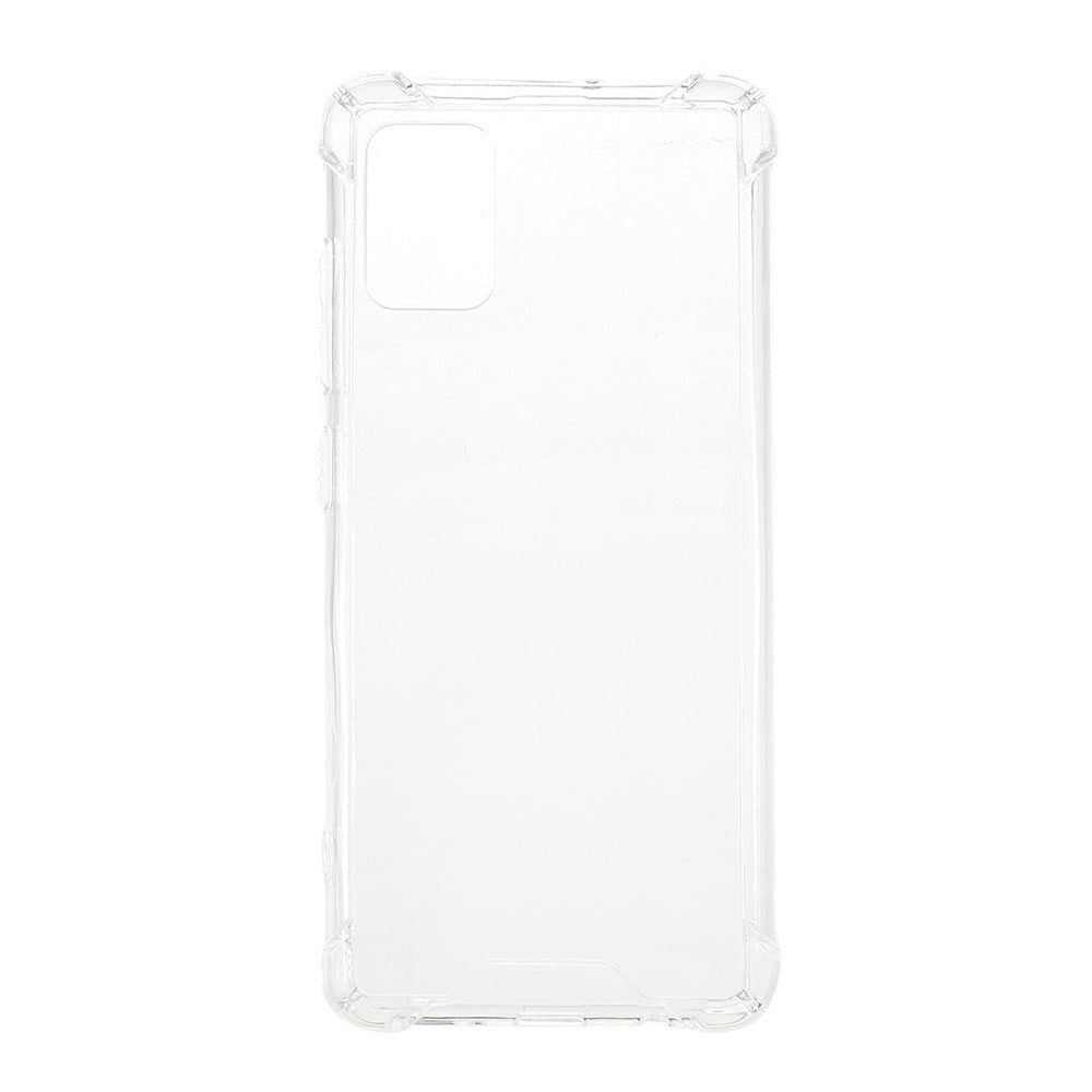 For Samsung Galaxy A51 5G SM-A516 Case Reinforced Corners Acrylic + TPU Clear Phone Cover