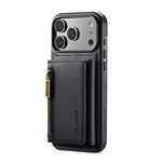 DG.MING M5 Series For iPhone 18 Pro / 17 Pro Case Detachable Magnetic Leather Phone Cover with Card Slots