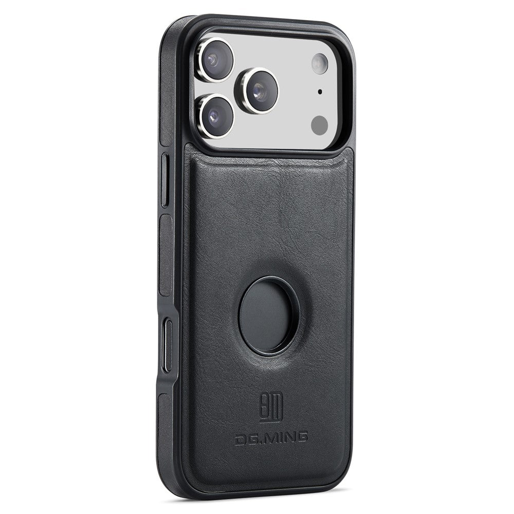 DG.MING M6 Series For iPhone 18 Pro / 17 Pro Case Magnetic Wallet PU + PC + TPU Phone Cover