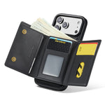DG.MING M6 Series For iPhone 18 Pro / 17 Pro Case Magnetic Wallet PU + PC + TPU Phone Cover