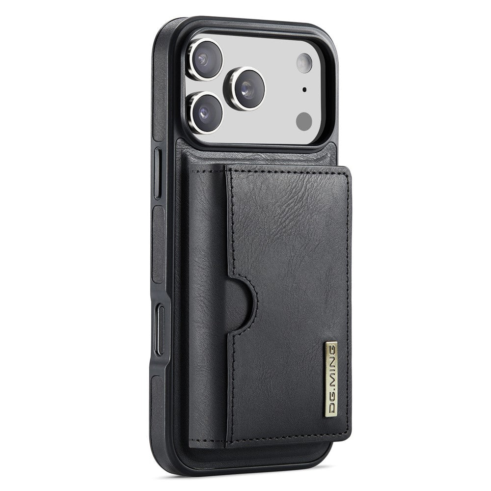 DG.MING M6 Series til iPhone 18 Pro Max / 17 Pro Max Cover Magnetisk Pung PU + PC + TPU Telefoncover