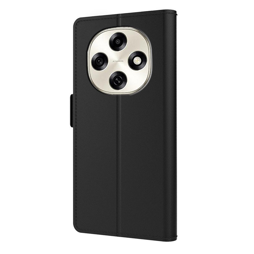For Oppo F31 Pro 5G Case Stand PU Leather Phone Cover Card Holder Mirror