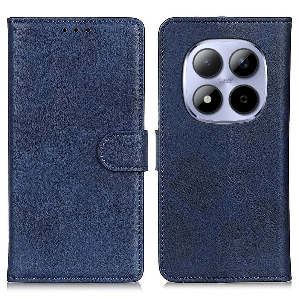 For Xiaomi Redmi Note 15 Pro 5G (Global) Case Cowhide Texture Leather Wallet Stand Phone Cover