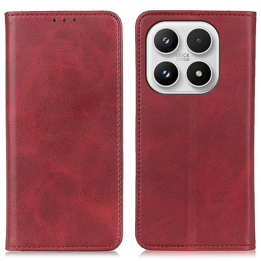 For Xiaomi 17 Case Split Leather Flip Wallet Phone Cover