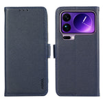 ABEEL For Xiaomi 17 Pro Max Case Litchi Texture Leather RFID Blocking Phone Cover