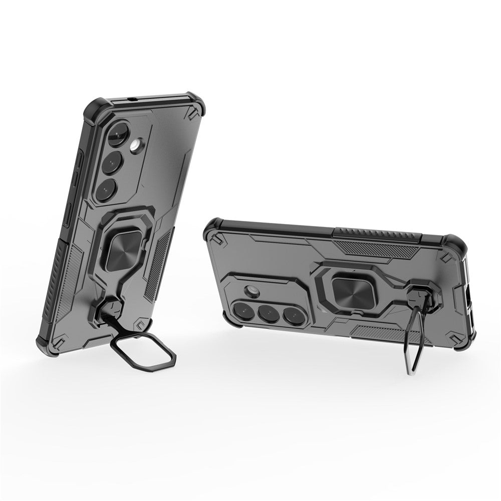Samsung Galaxy S26 Skal Roterbart Ringstativ PC + TPU Stötsäkert mobilskal