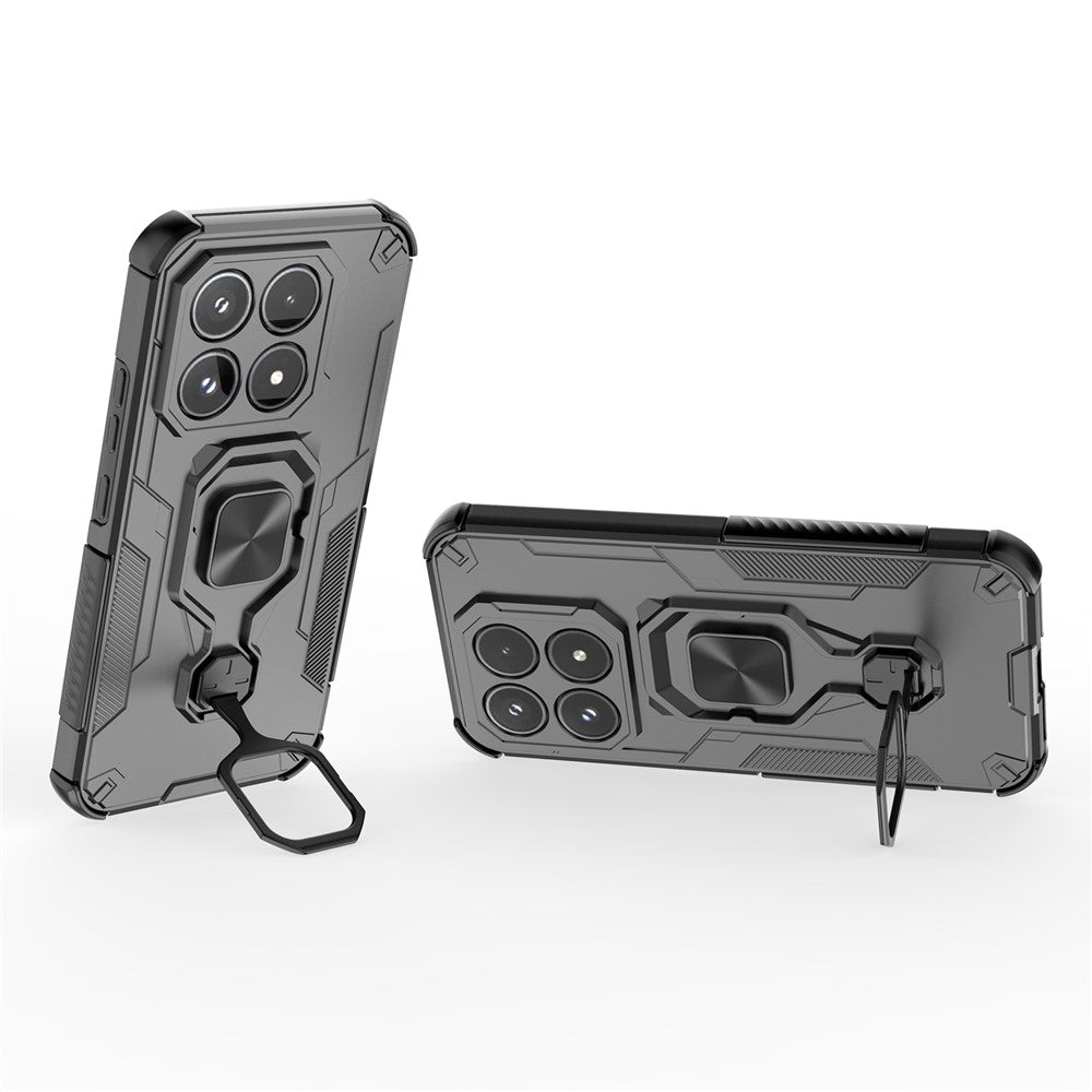 Xiaomi 17-skal, roterbart ringstöd, PC + TPU, stötsäkert mobilskal
