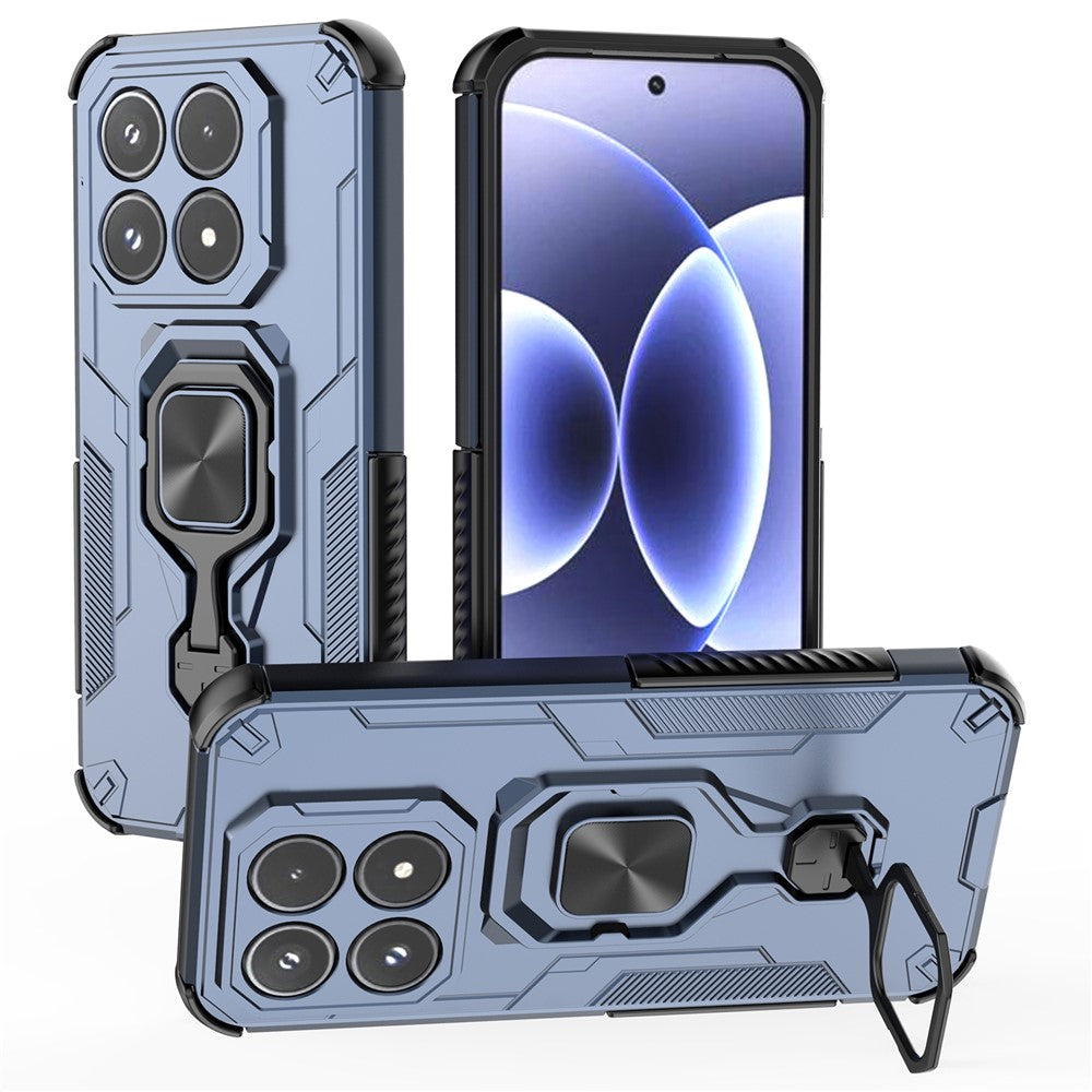 Xiaomi 17-skal, roterbart ringstöd, PC + TPU, stötsäkert mobilskal