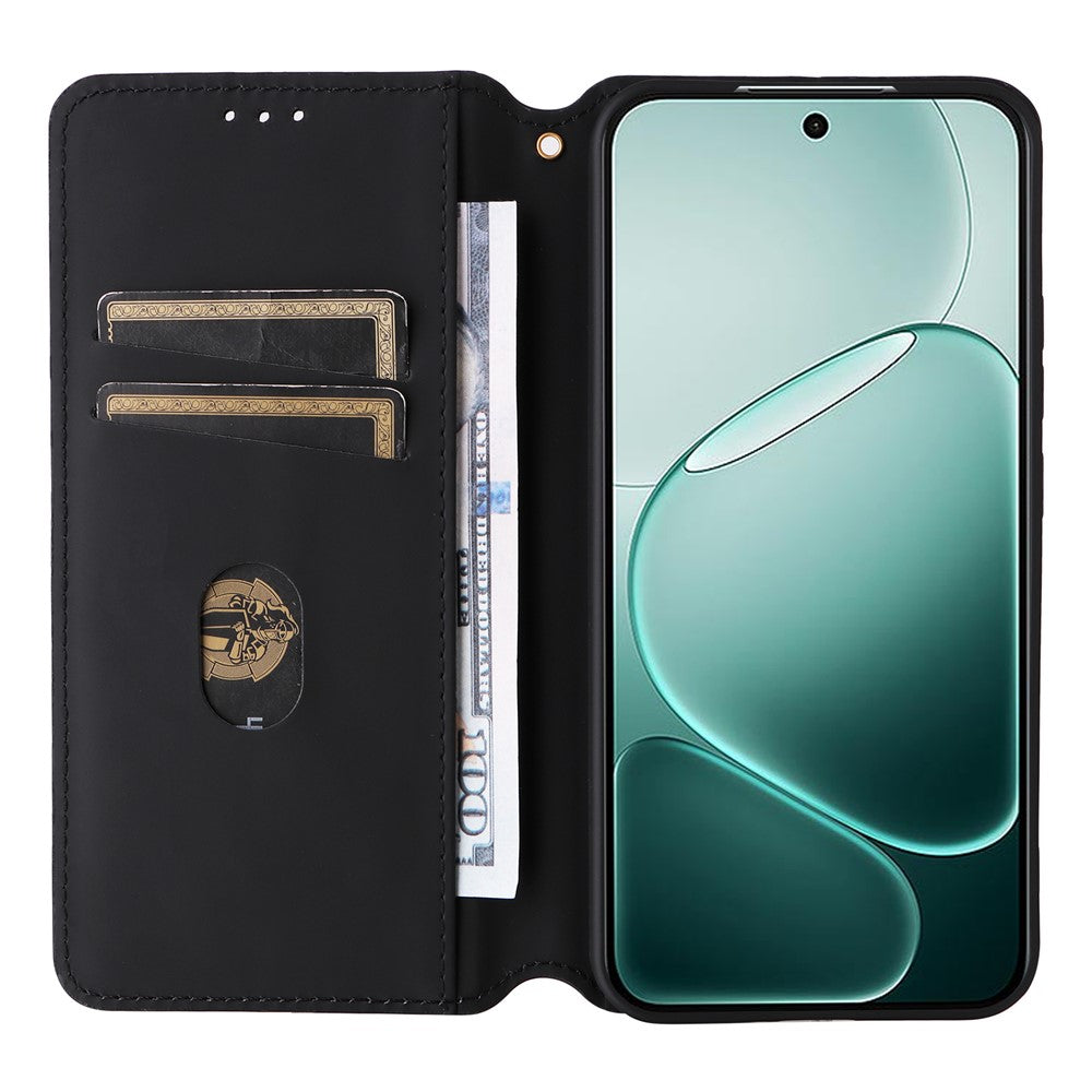 Læderetui til Oppo A6 Pro 4G / A6 Pro 5G / F31 5G Pung Diamantmønstret Telefoncover