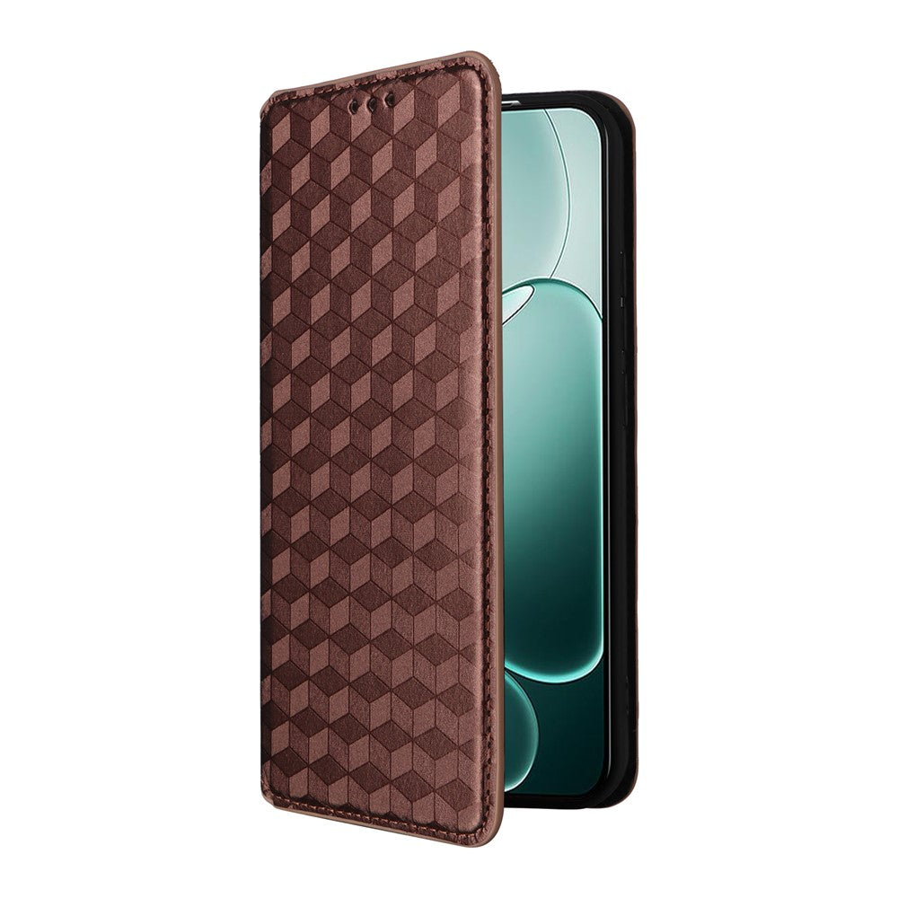 Læderetui til Oppo A6 Pro 4G / A6 Pro 5G / F31 5G Pung Diamantmønstret Telefoncover