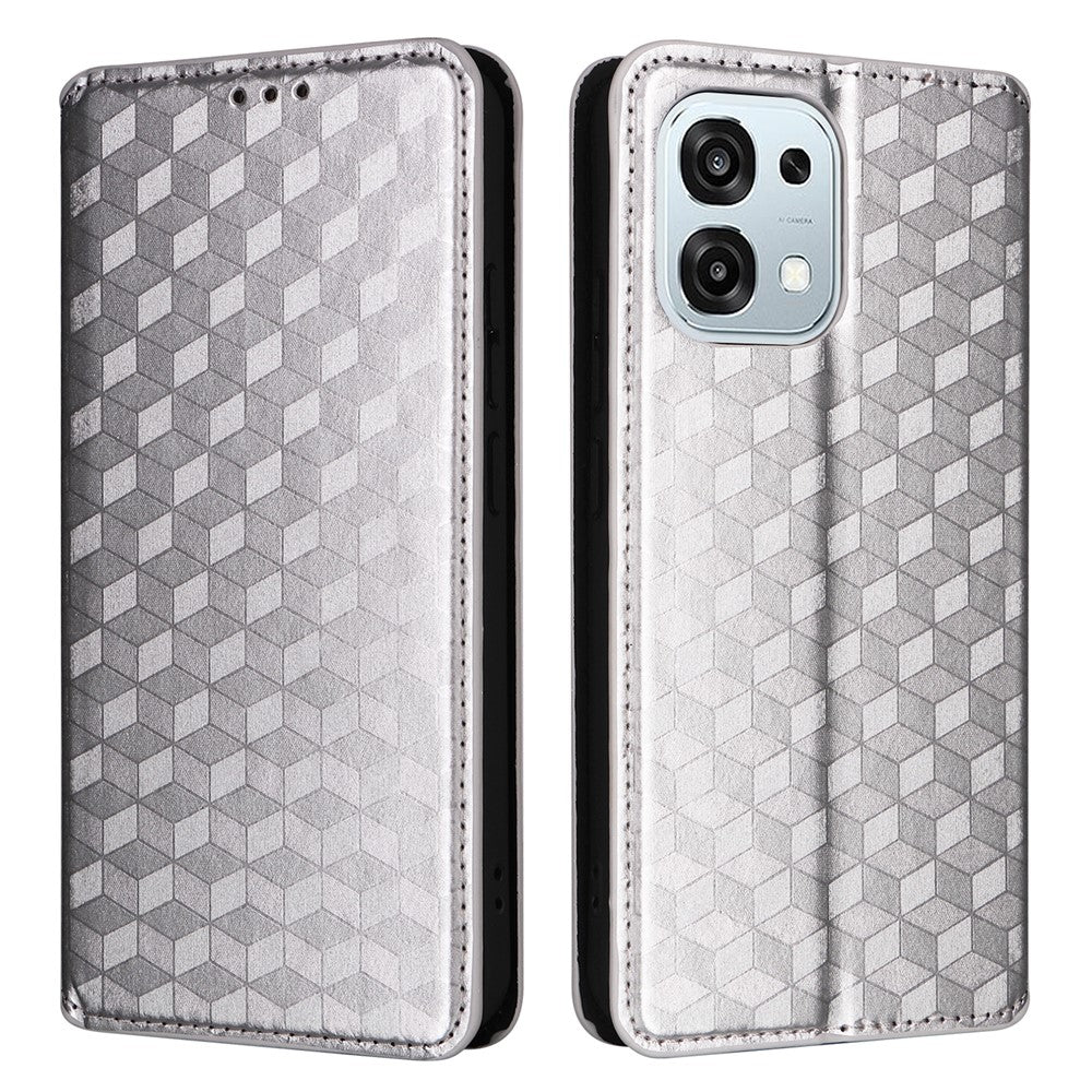 Læderetui til Oppo A6 Pro 4G / A6 Pro 5G / F31 5G Pung Diamantmønstret Telefoncover