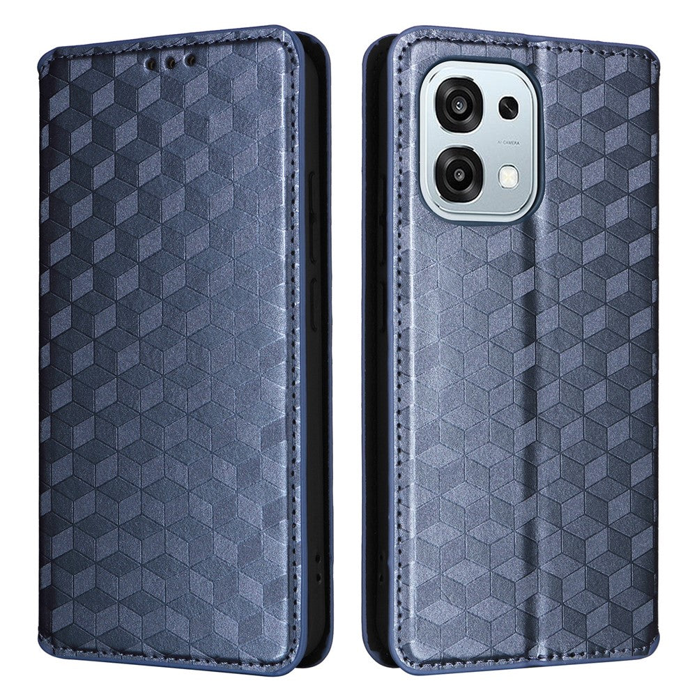 Læderetui til Oppo A6 Pro 4G / A6 Pro 5G / F31 5G Pung Diamantmønstret Telefoncover