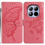 For Xiaomi Redmi Note 15 Pro 5G (Global) Case Butterfly Imprinted Wallet Stand PU Leather Flip Phone Cover with Strap