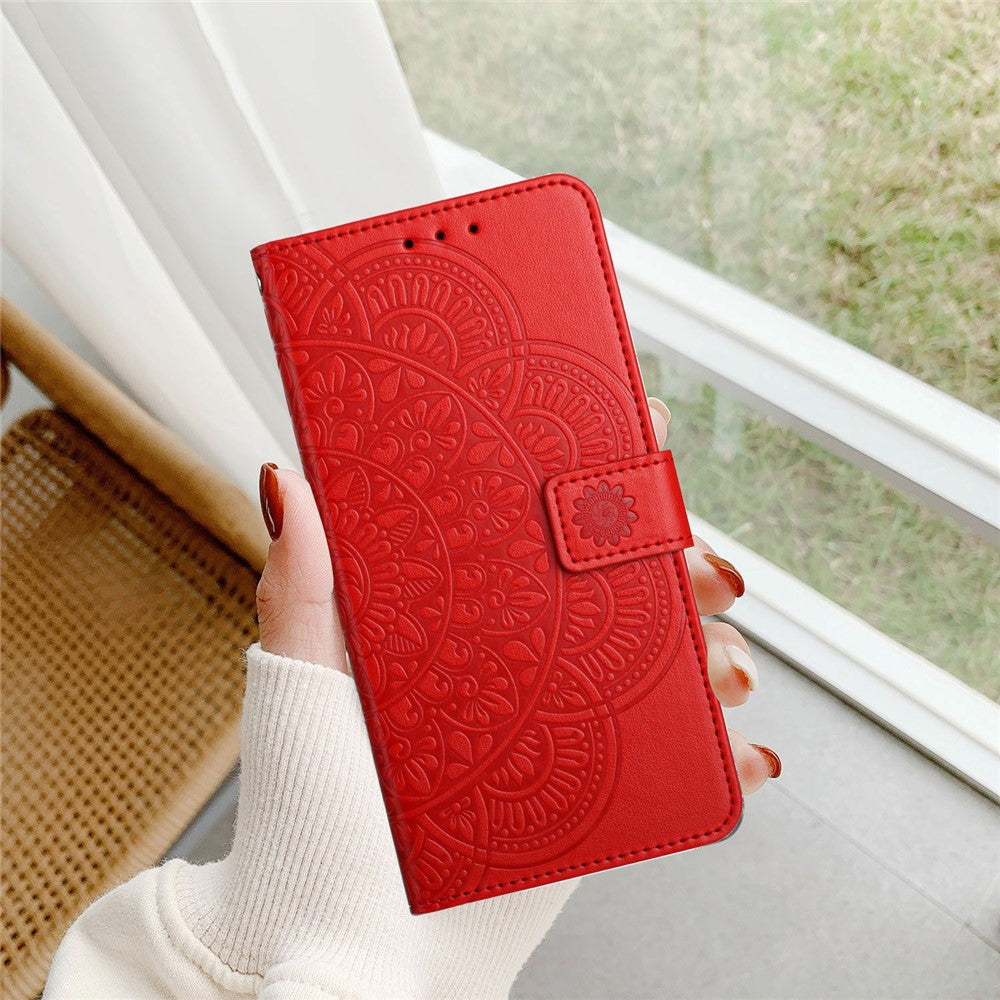 For Xiaomi Poco M8 Pro 5G / Redmi Note 15 Pro+ 5G (Global) Leather Case with Card Slots Mandala Pattern Phone Cover Stand