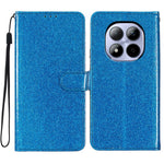 For Xiaomi Redmi Note 15 Pro 5G (Global) Wallet Case Glitter Anti-Scratch Leather Stand Phone Cover with Strap