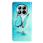 For Xiaomi Poco M8 Pro 5G / Redmi Note 15 Pro+ 5G (Global) Wallet Case PU Leather Pattern Printing Stand Phone Cover with Strap