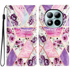 For Xiaomi Poco M8 Pro 5G / Redmi Note 15 Pro+ 5G (Global) Wallet Case PU Leather Pattern Printing Stand Phone Cover with Strap