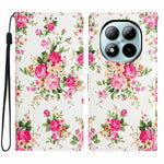 For Xiaomi Poco M8 Pro 5G / Redmi Note 15 Pro+ 5G (Global) Wallet Case PU Leather Pattern Printing Stand Phone Cover with Strap
