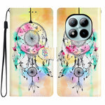 For Xiaomi Poco M8 Pro 5G / Redmi Note 15 Pro+ 5G (Global) Wallet Case PU Leather Pattern Printing Stand Phone Cover with Strap