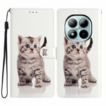For Xiaomi Poco M8 Pro 5G / Redmi Note 15 Pro+ 5G (Global) Wallet Case PU Leather Pattern Printing Stand Phone Cover with Strap