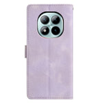 For Xiaomi Poco M8 Pro 5G / Redmi Note 15 Pro+ 5G (Global) Case Wallet Stand Imprinted Triangle Pattern Leather Phone Flip Cover