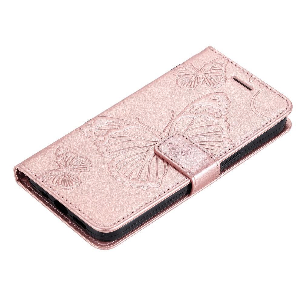For Honor X40 5G / X9a 5G / Magic5 Lite 5G Wallet Case Floral Butterfly Imprinted Leather Phone Cover Stand