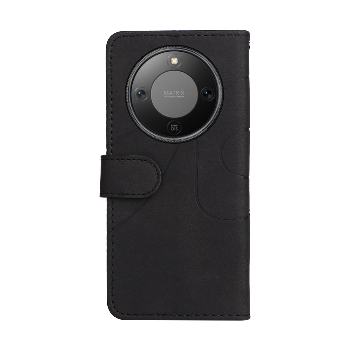 For Honor Magic8 Lite 5G / X9d 5G / X70 5G Leather Phone Case Stand Wallet with Bi-colour Splicing Design