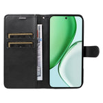 For Honor Magic8 Lite 5G / X9d 5G / X70 5G Leather Wallet Case with Strap Solid Color Phone Stand Cover