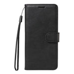 For Honor Magic8 Lite 5G / X9d 5G / X70 5G Leather Wallet Case with Strap Solid Color Phone Stand Cover