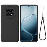For Oppo A6 GT 5G / Oppo F31 Pro+ 5G Liquid Silicone Case Phone Back Cover with Hand Strap