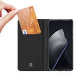 DUX DUCIS För Xiaomi 15T Skal Skin Pro Series Läder Stativ Skal Korthållare