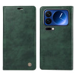 YIKATU For Xiaomi 17 Pro Wallet Case  YK-006 Magnetic Closure Leather Phone Cover Litchi Texture
