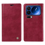 YIKATU For Xiaomi 17 Pro Wallet Case  YK-006 Magnetic Closure Leather Phone Cover Litchi Texture