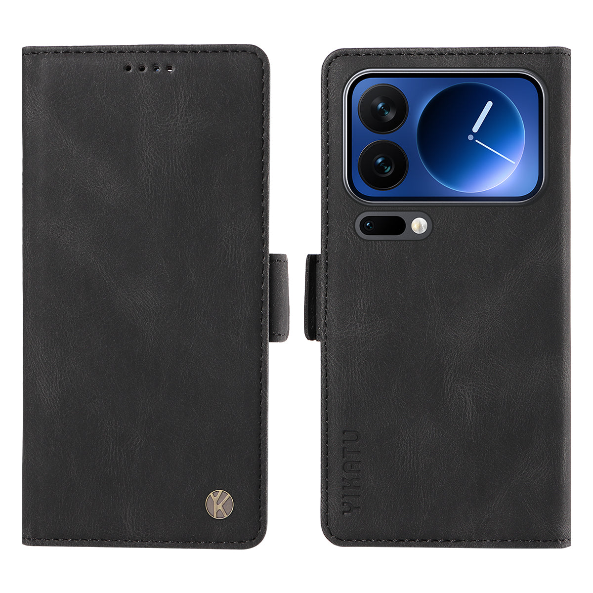 YIKATU For Xiaomi 17 Pro Leather Case  YK-005 Skin-touch Feeling Wallet Phone Cover