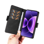 YIKATU For Xiaomi 17 Pro Leather Case  YK-005 Skin-touch Feeling Wallet Phone Cover